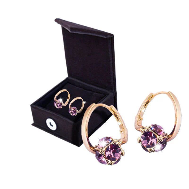 (Limited Time Discount 🔥 Last Day)Lymphatic Zircon earrings