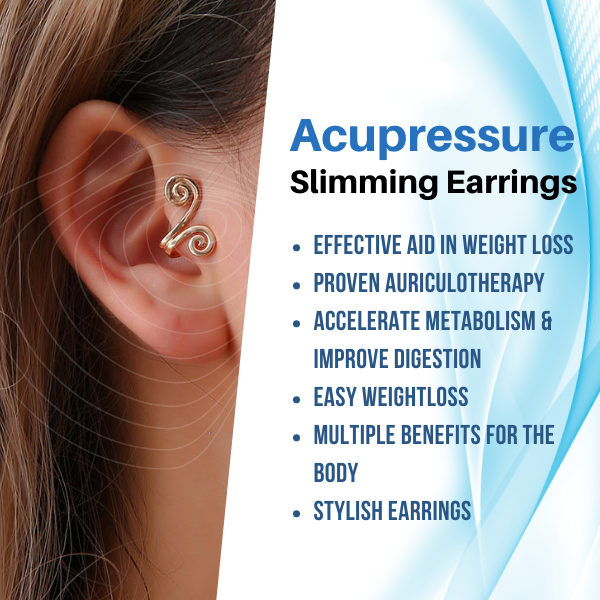 Acupressure Slimming Earrings(Limited Time Discount 🔥 Last Day)