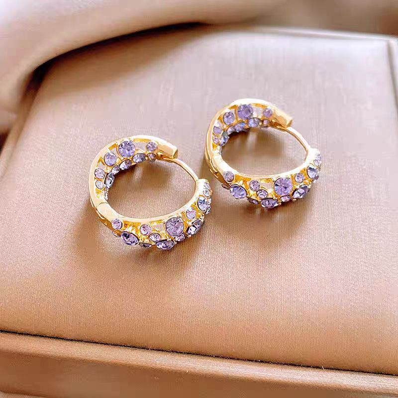 (Limited Time Discount 🔥 Last Day)🍇Lymphatic Zircon earrings🍇