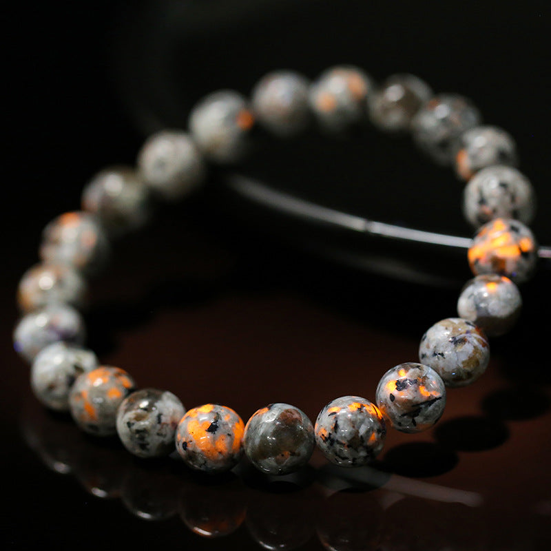🎅 Early Xmas Sales 🎄 Natural Fire Agate Bracelet(🔥🔥newest style)