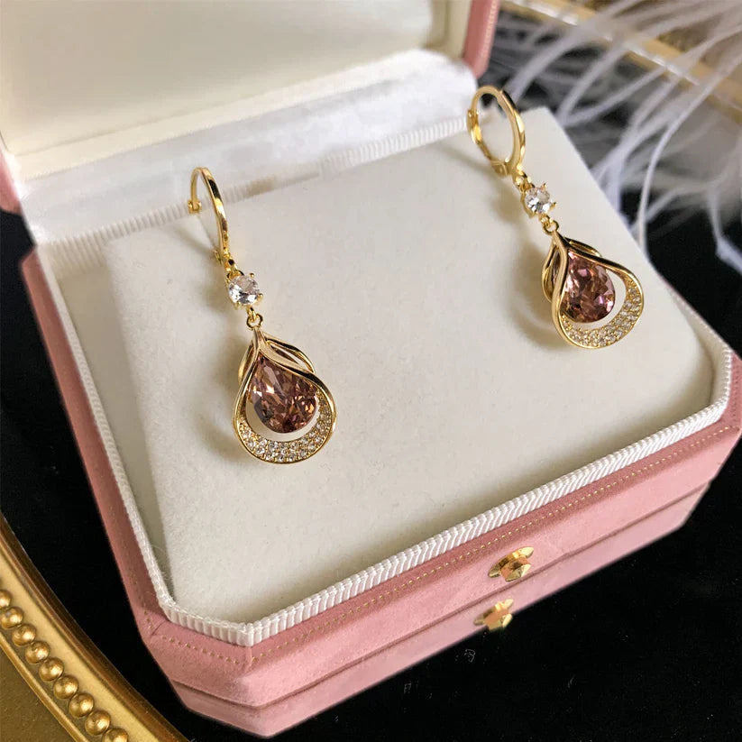 (Limited Time Discount 🔥 Last Day)Lymphatic Zircon earrings