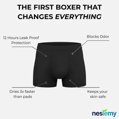 🧡Confidence, Crafted for You Men’s Washable Leak-Proof Underwear — Where Dignity Meets Everyday Comfort