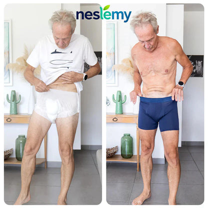 🧡Confidence, Crafted for You Men’s Washable Leak-Proof Underwear — Where Dignity Meets Everyday Comfort