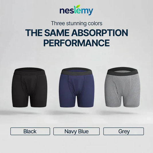 🧡Confidence, Crafted for You Men’s Washable Leak-Proof Underwear — Where Dignity Meets Everyday Comfort