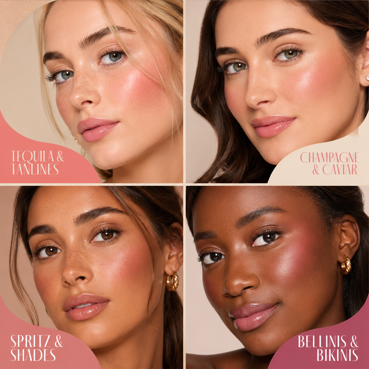 💅🏼Natural color Double Ended Cream Blush and Bronzer Stick with Brush