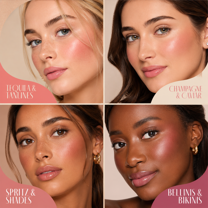 💅🏼Natural color Double Ended Cream Blush and Bronzer Stick with Brush