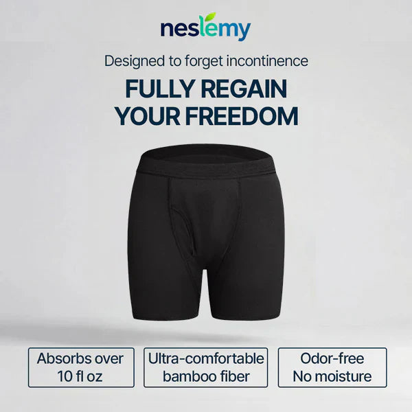 🧡Confidence, Crafted for You Men’s Washable Leak-Proof Underwear — Where Dignity Meets Everyday Comfort