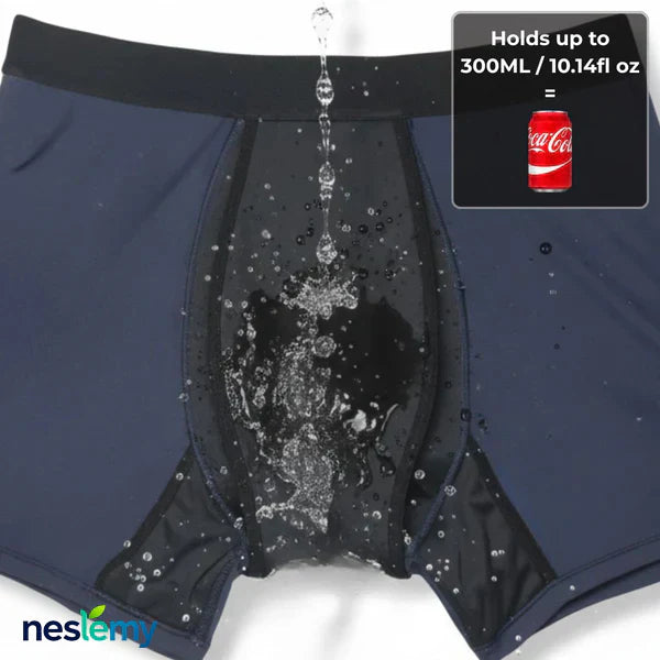 🧡Confidence, Crafted for You Men’s Washable Leak-Proof Underwear — Where Dignity Meets Everyday Comfort