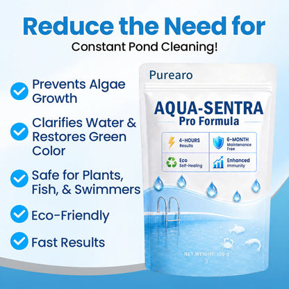 🦠 Purearo Green Water Defense Formula Help Keep Pools & Ponds Cleaner Longer
