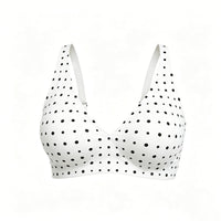 White Polka Dot