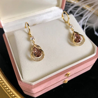（Limited Time Discount 🔥 Last Day）Lymphatic Zircon earrings