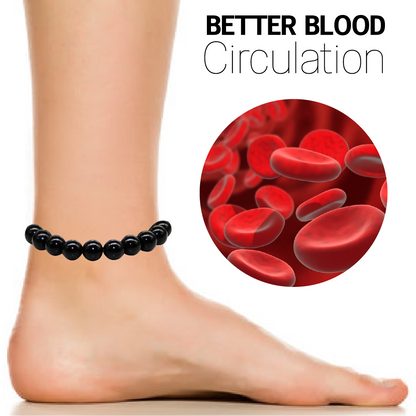 🔥🔥AntiSwelling Black Obsidian SlimmingAnklet